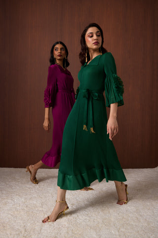 Marica Dress - Green