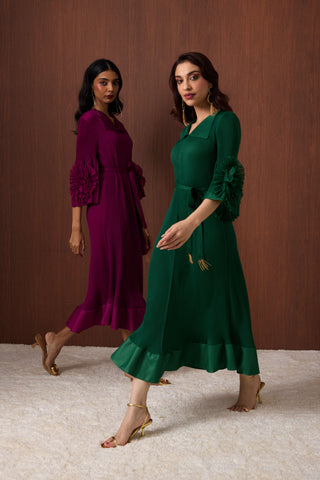 Marica Dress - Magenta