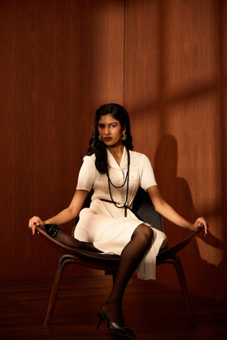 Aurora Dress - Ivory