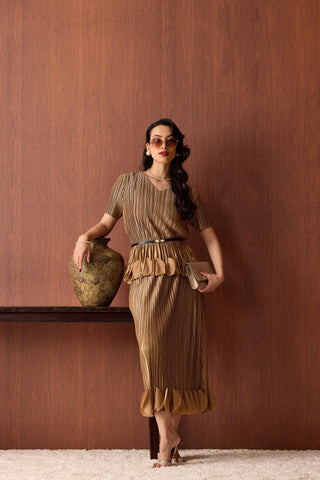 Maeve Petal Set - Golden Taupe