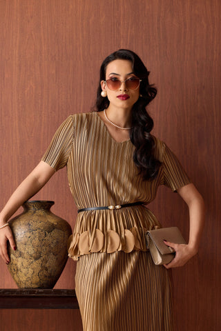 Maeve Petal Set - Golden Taupe