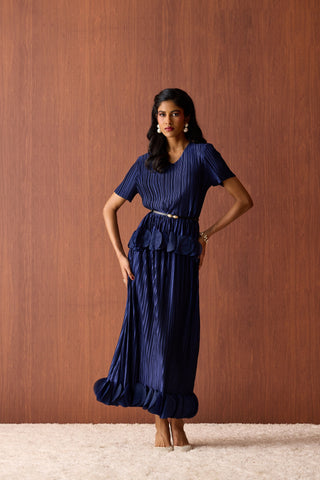 Maeve Petal Set - Navy