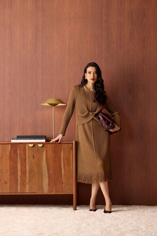Helena Dress - Mocha