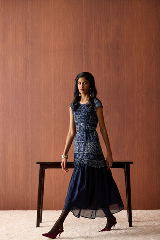 Valera Dress - Navy