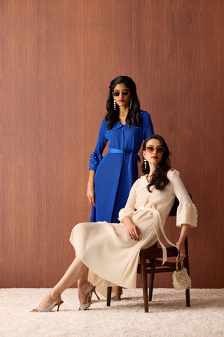 Trudy Dress - Apricot Cream