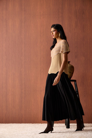 Antoinette Top - Light Mocha