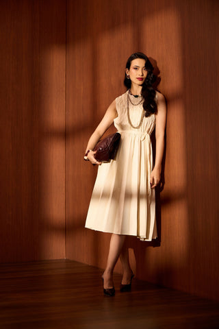 Madison Dress - Ivory