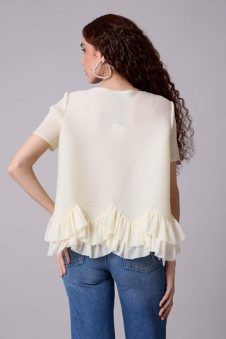 Carli Top - Buttercream