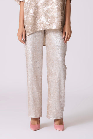 Ava Pant - Silver Beige