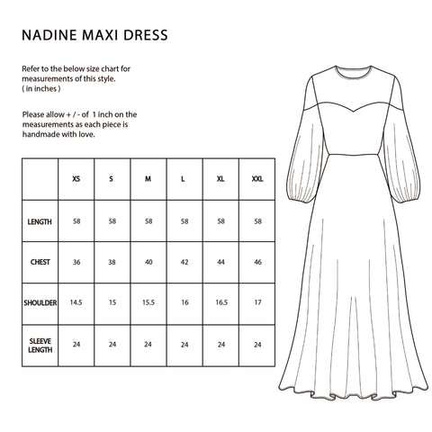 Nadine Maxi Dress - Black Pebble