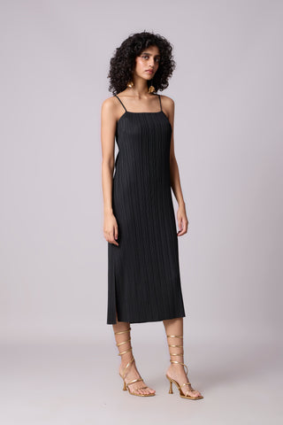 Olivia Slip Dress - Black