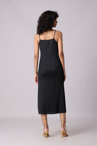 Olivia Slip Dress - Black