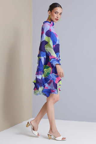 Mona Top - Blue Lime