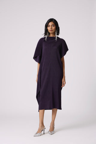 Lorna Dress - Aubergine