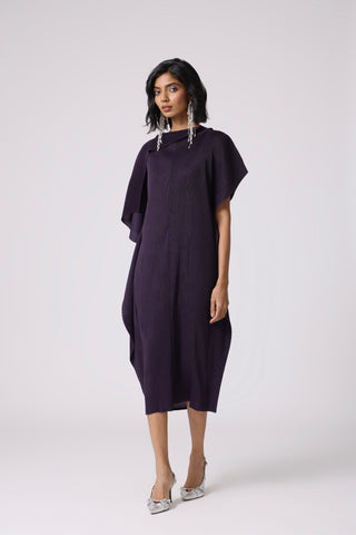 Lorna Dress - Aubergine