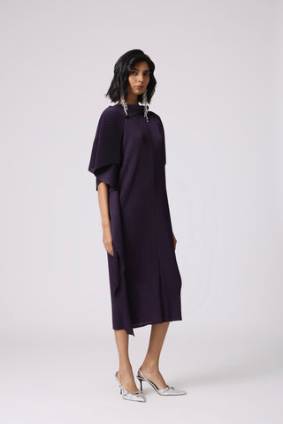 Lorna Dress - Aubergine