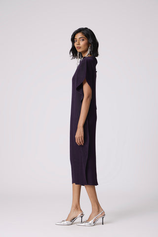 Lorna Dress - Aubergine