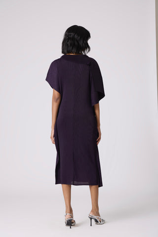 Lorna Dress - Aubergine