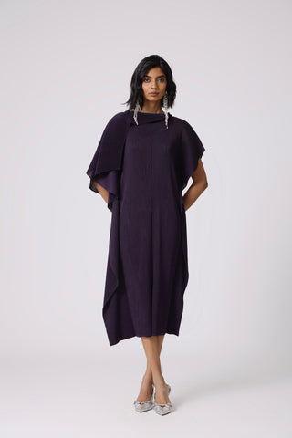 Lorna Dress - Aubergine