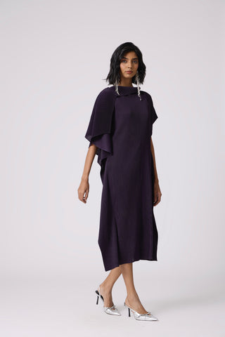 Lorna Dress - Aubergine