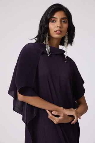 Lorna Dress - Aubergine