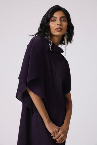Lorna Dress - Aubergine