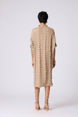Jolene Dress - Champagne Beige