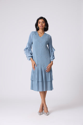 Sofia Dress - Cornflower Blue