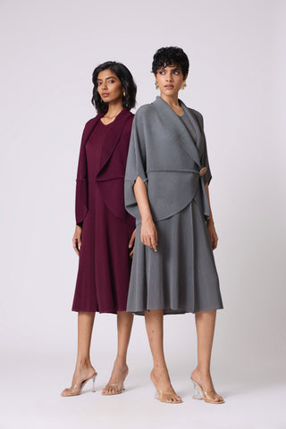 Fabiola Dress - Grey