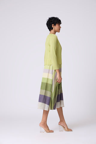 Kasey Overlay Dress - Pale Green