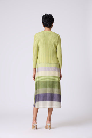 Kasey Overlay Dress - Pale Green