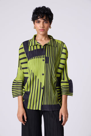 Maison Shirt - Green & Black