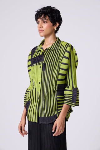 Maison Shirt - Green & Black