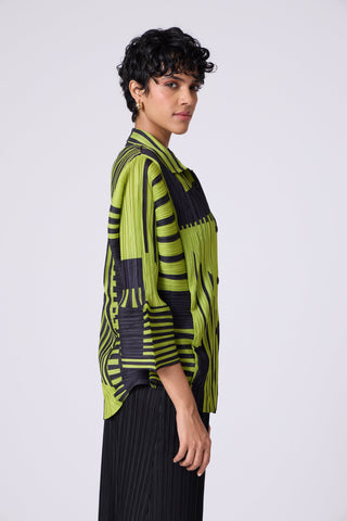 Maison Shirt - Green & Black