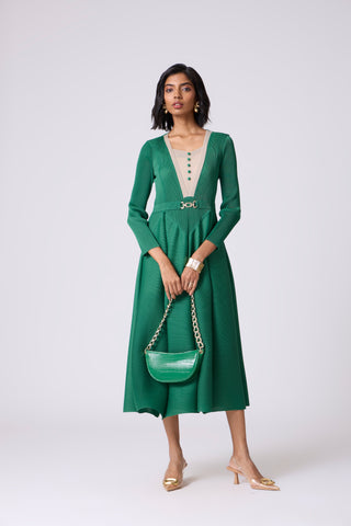 Ingrid Dress - Green