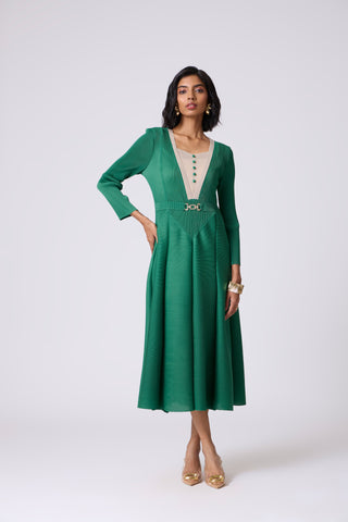 Ingrid Dress - Green