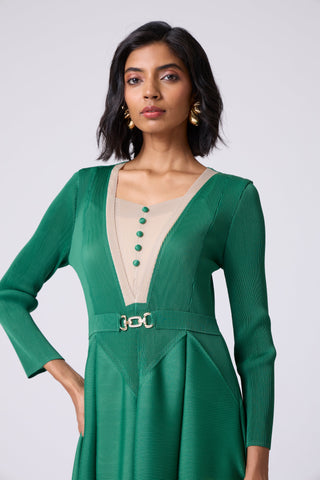 Ingrid Dress - Green