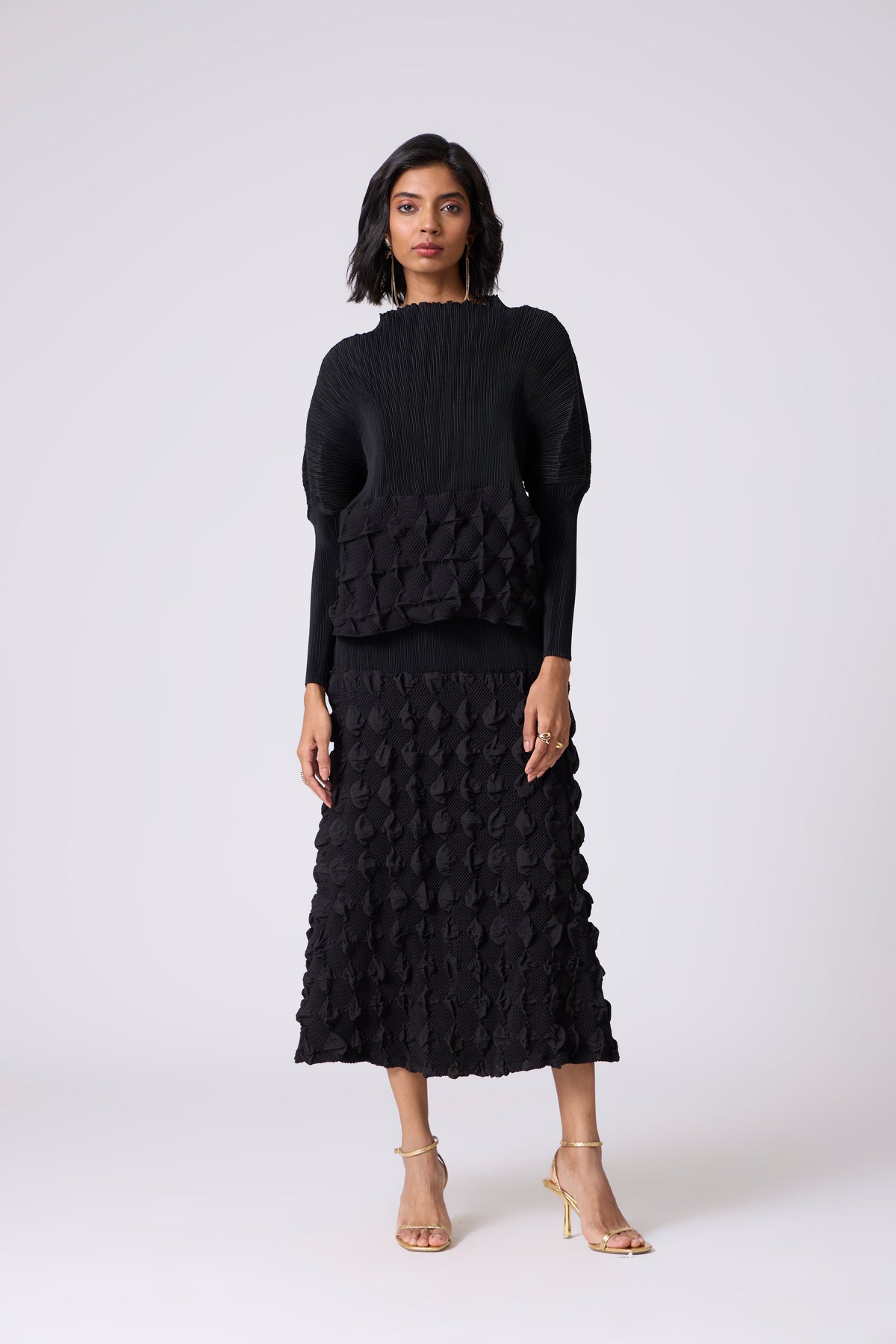 Katya Skirt Set - Black