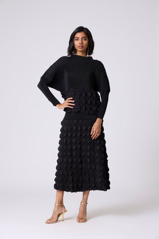 Katya Skirt Set - Black