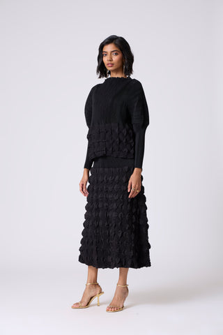 Katya Skirt Set - Black
