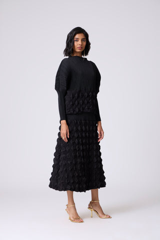 Katya Skirt Set - Black