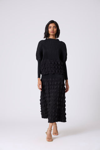 Katya Skirt Set - Black