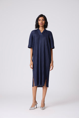 Anya Shift Dress - Navy