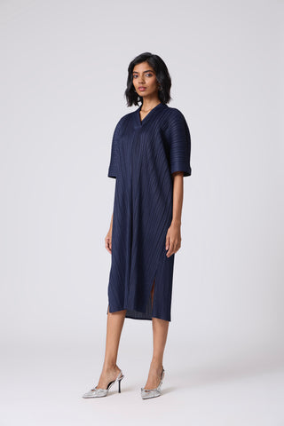 Anya Shift Dress - Navy