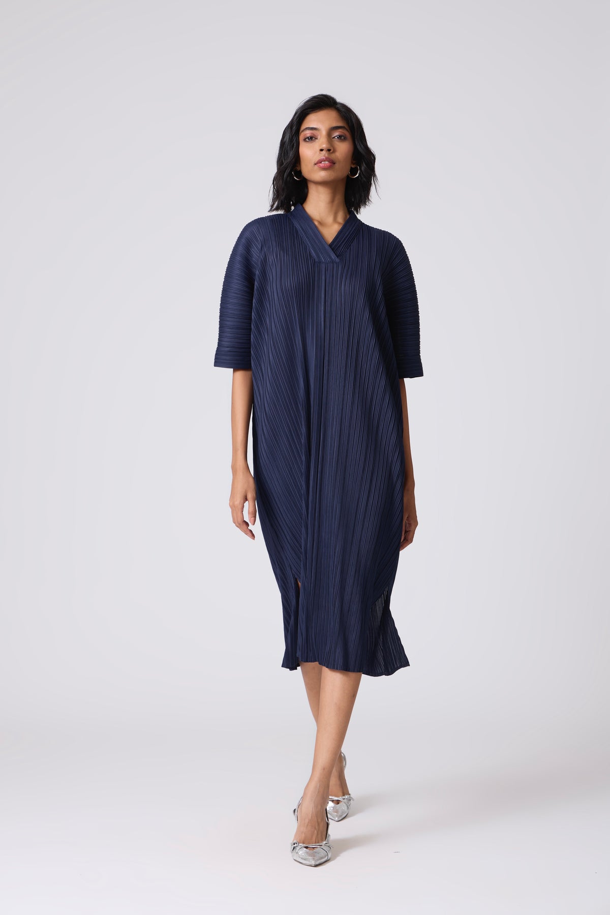 Anya Shift Dress - Navy