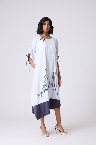 Mirabelle Dress - Ice Blue