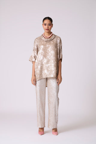 Ava Pant - Silver Beige
