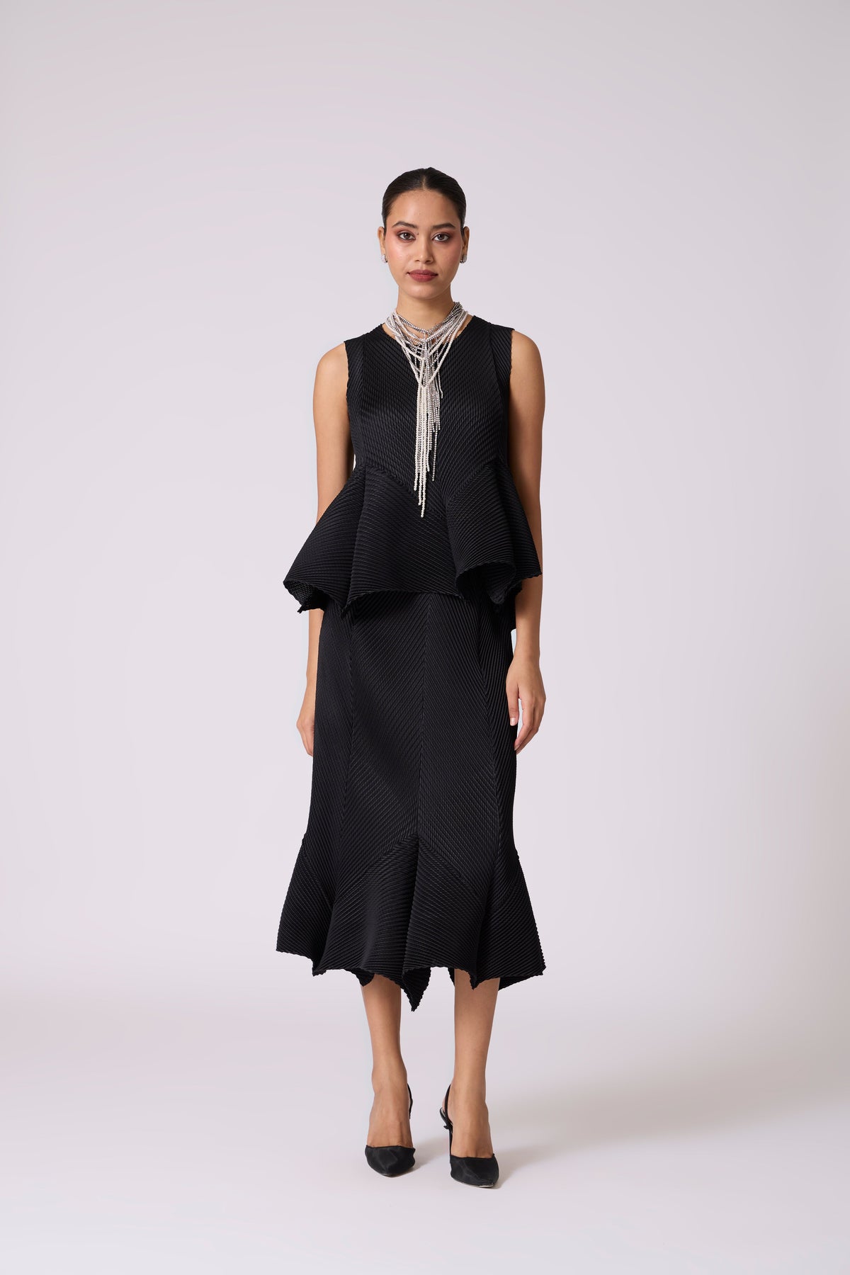Cara Skirt Set - Black