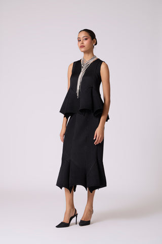 Cara Skirt Set - Black