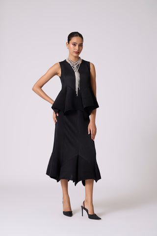 Cara Skirt Set - Black